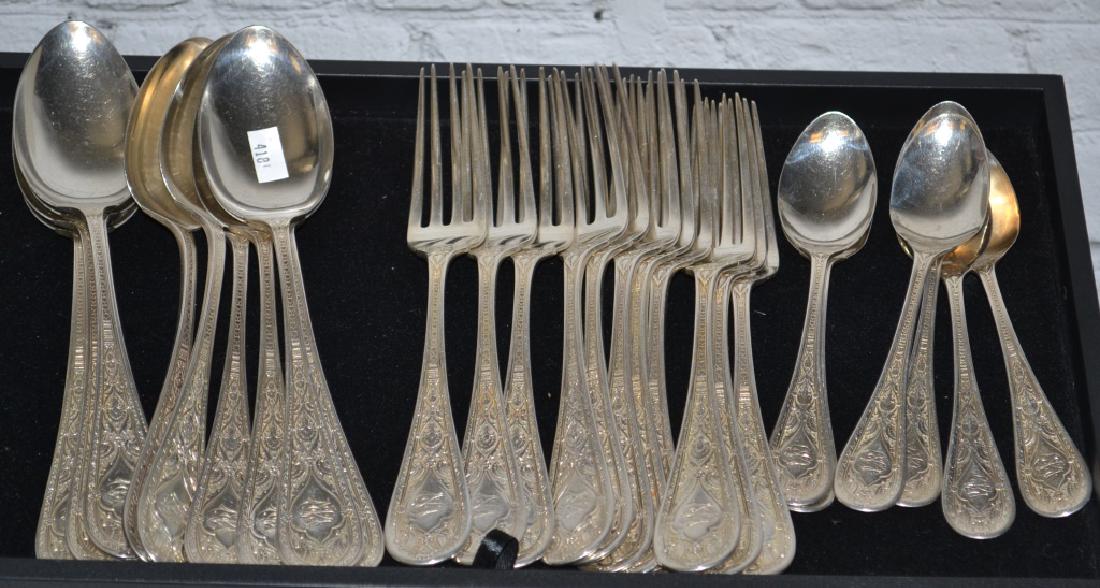 27 Piece Whiting Flatware Service (1 of 1)