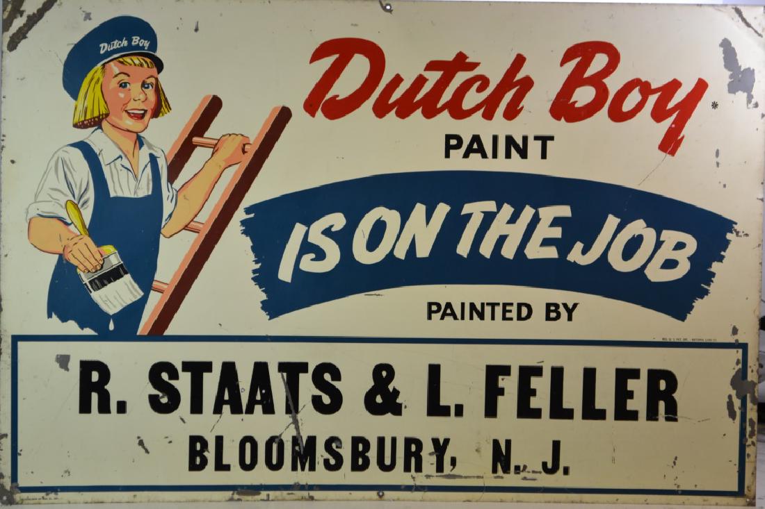 レア Dutch Boy Paints ダッチボーイ 看板 レア Dutch Boy Paints ダッチボーイ 看板