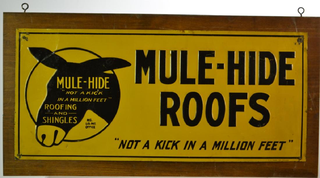 ハロルドサイン　プレート　店頭　看板　Mule Hide アメリカ　レア ハロルド様専用サイン プレート 店頭 看板 Mule Hide アメリカ レア