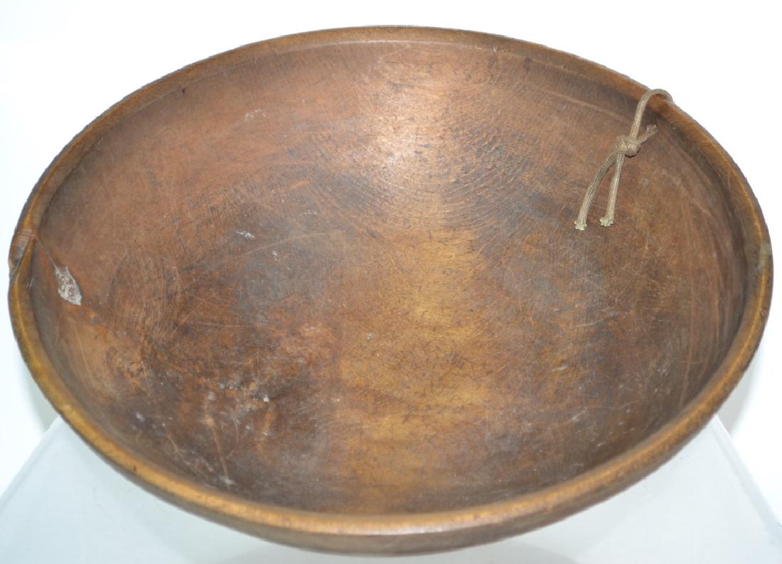 19th Century Treen Batter Bowl (1 of 3)