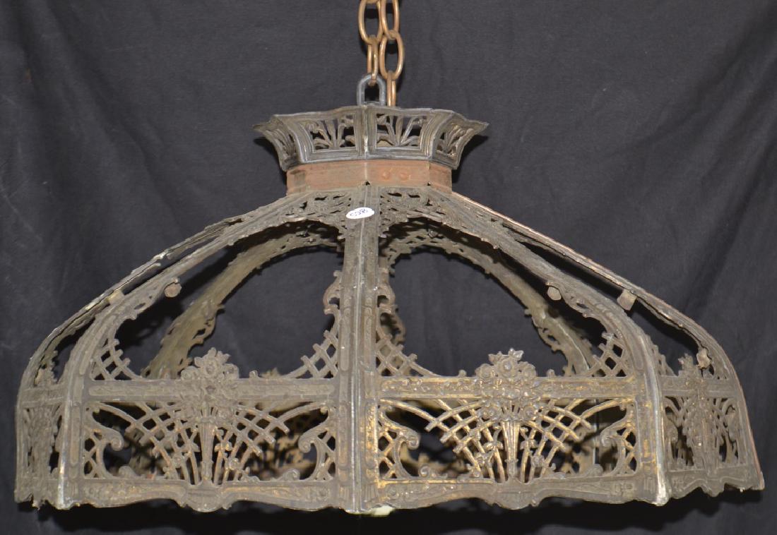 Vintage Hanging Light Fixture Frame (1 of 1)