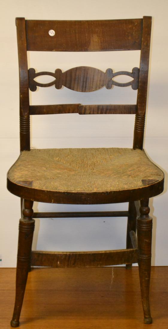 Tiger Maple Side Chair (1 of 1)