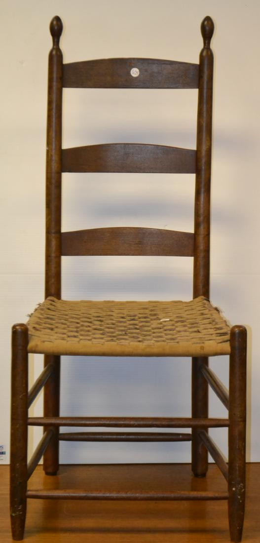 Rare Shaker Chair with Rollers (1 of 4)