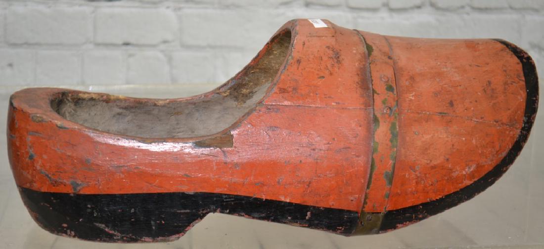 Painted Wooden Shoe Store Trade Sign (1 of 3)