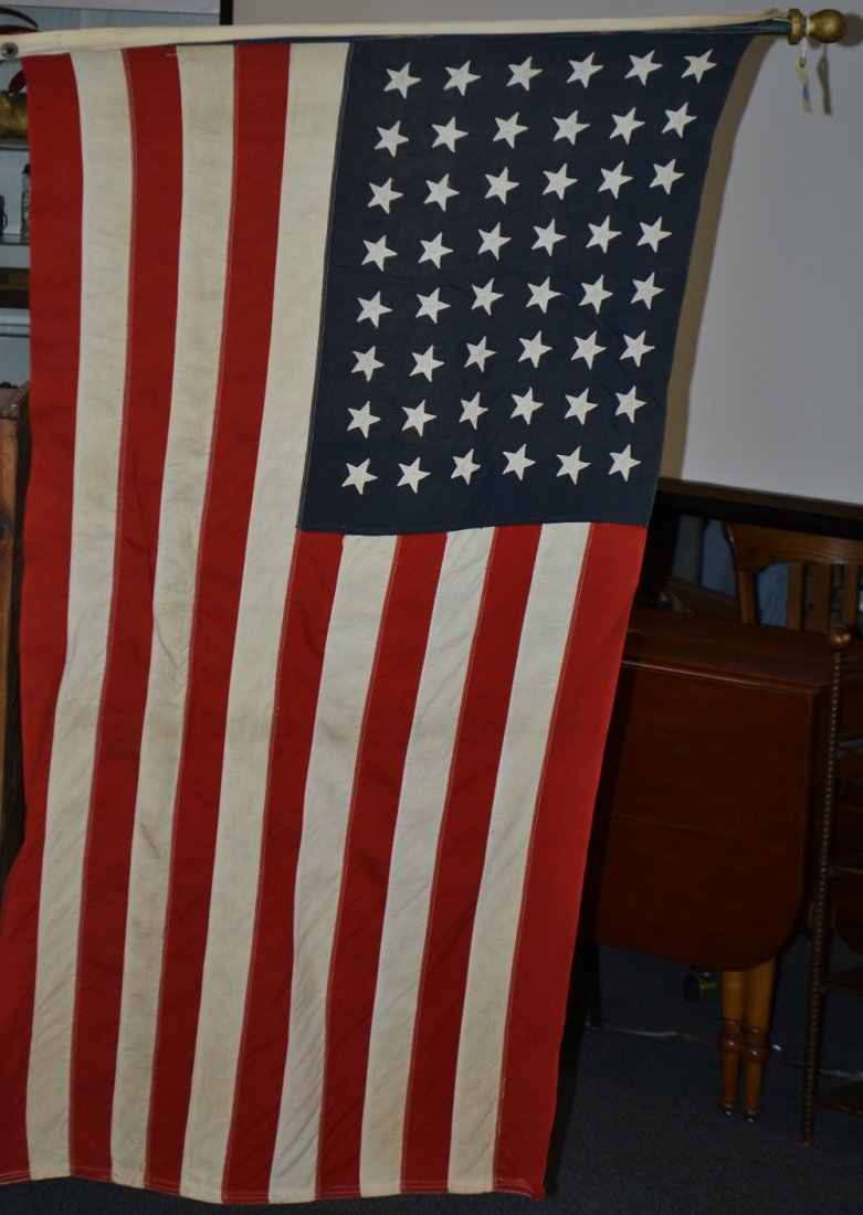 48 Star Flag on Pole (1 of 1)