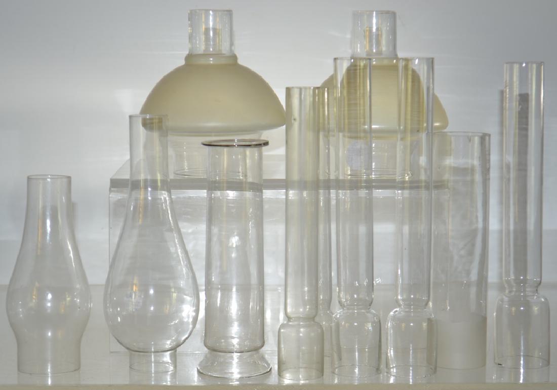 Eleven Vintage Oil Lamp Mantles