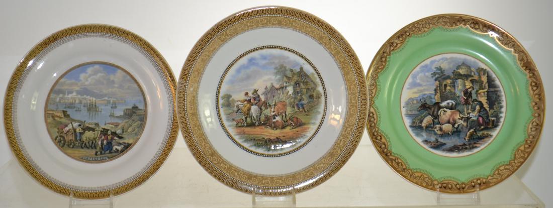 Three Prattware Plates (1 of 5)