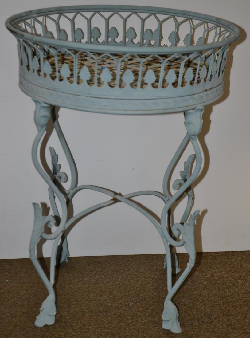 Vintage Metal Planter (1 of 2)