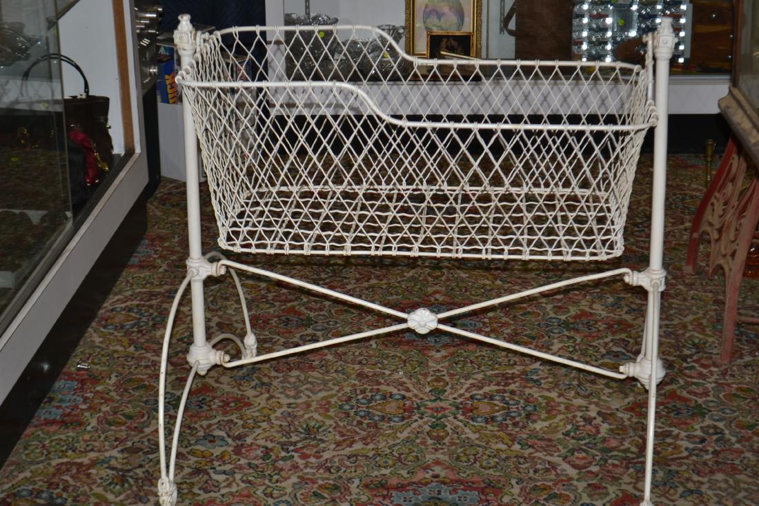 Victorian Iron Cradle