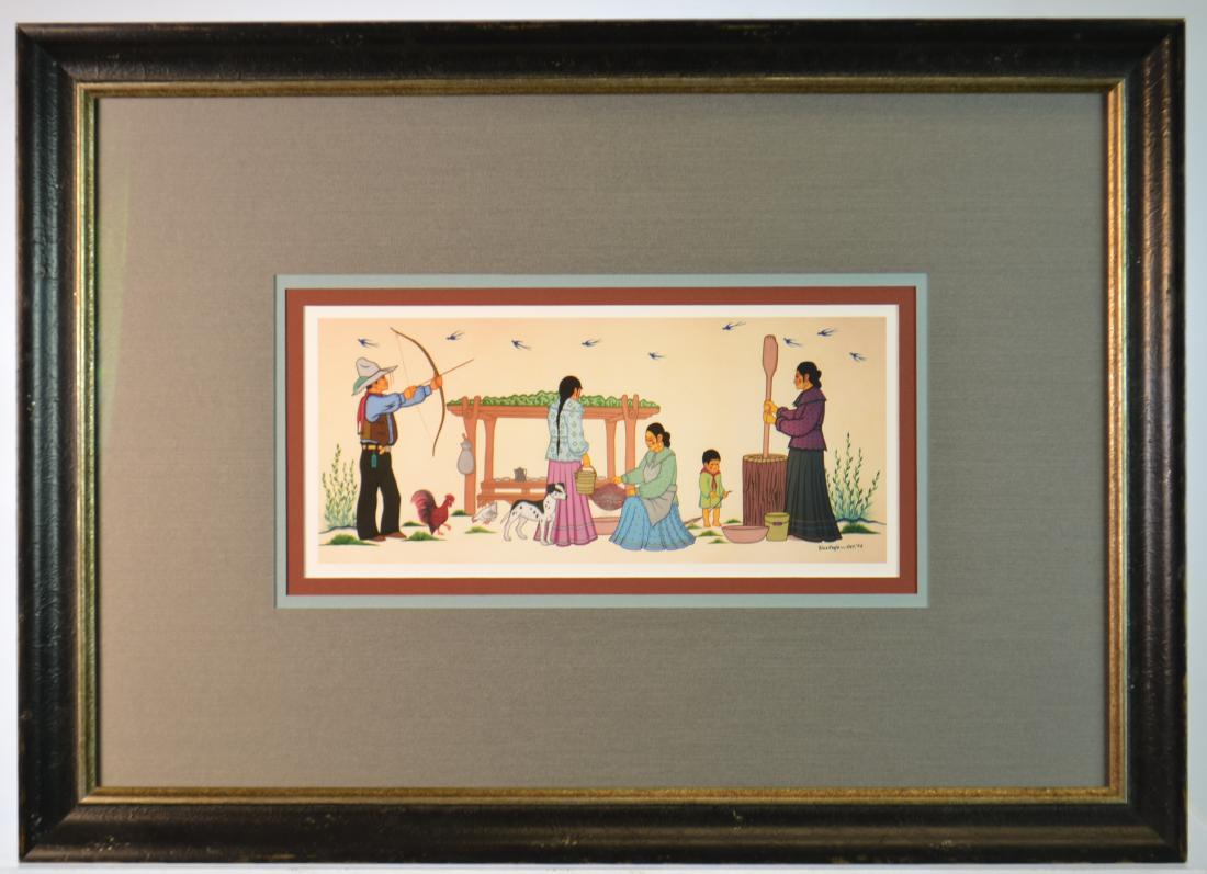 Native American Print by Blue Eagle (1 of 3)