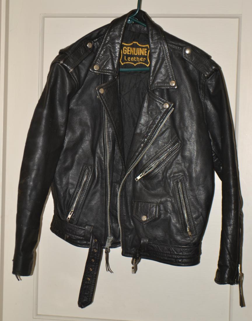 Leather Motorcycle Jacket (1 of 4)