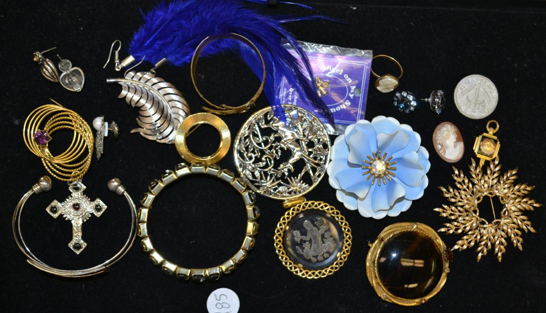 Large Pendant and Brooch Grouping (1 of 1)