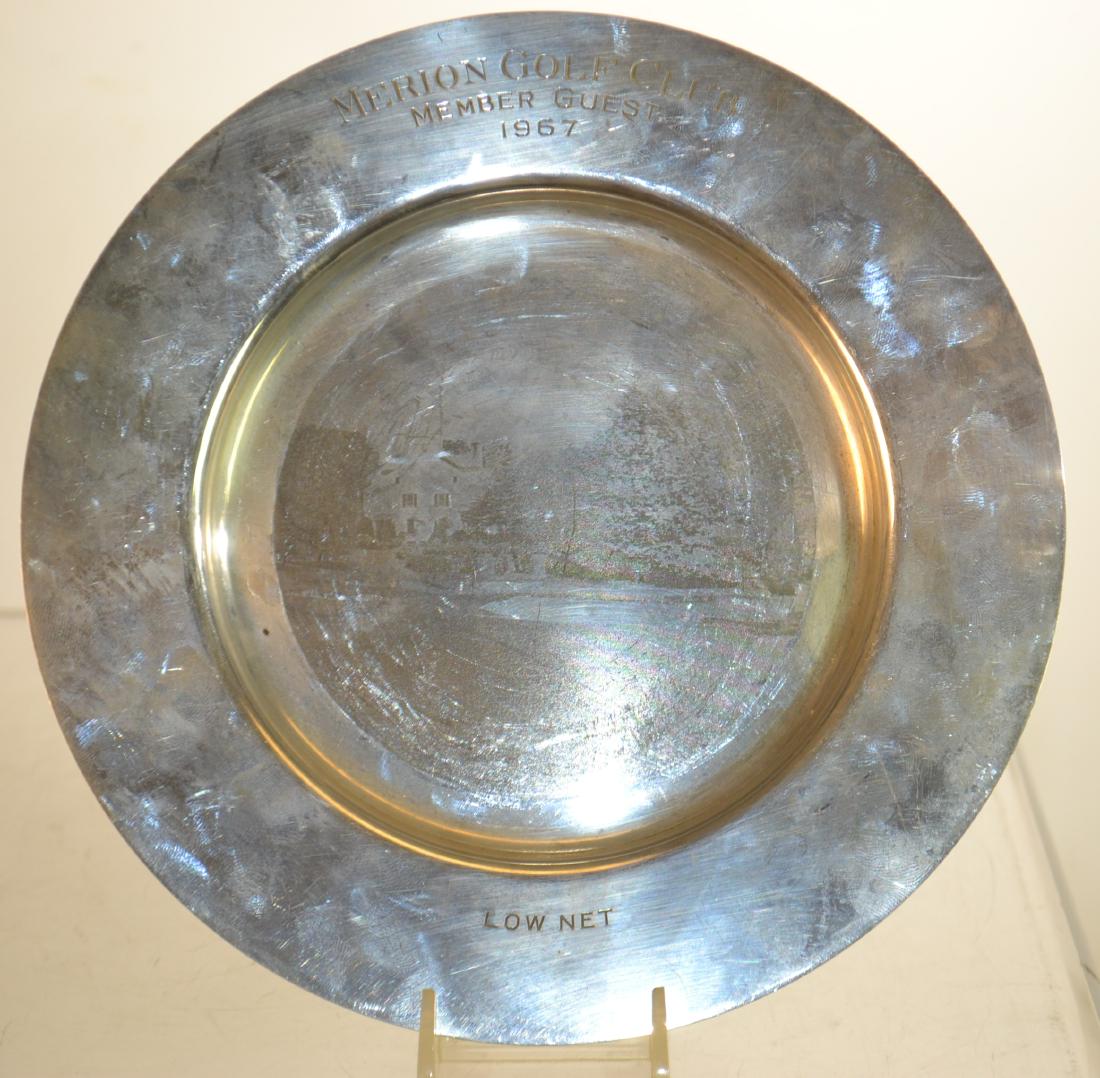 Sterling Golf Trophy Plate (1 of 3)