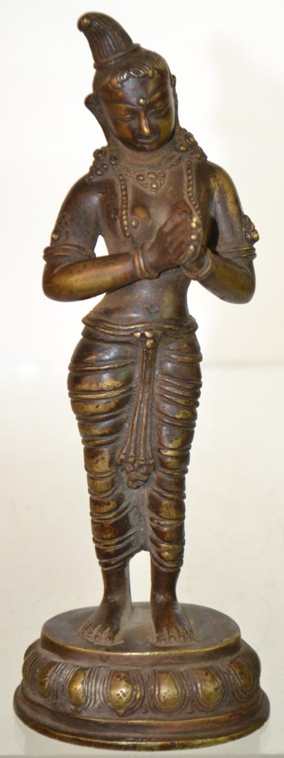 Bronze Asian Deity (1 of 2)