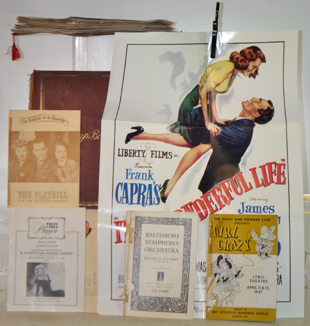 A Scrapbook and Playbills (1 of 5)
