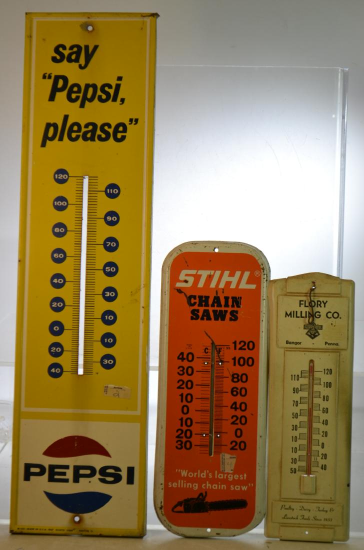 Vintage Advertising Thermometers