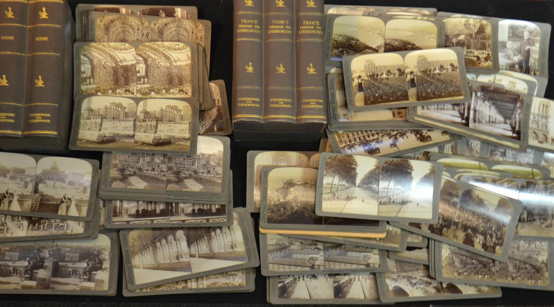 European Stereo View Cards in Original Boxes (1 of 3)