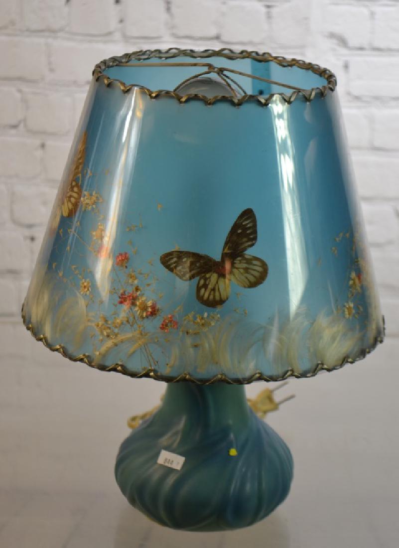 Van Briggle Table Lamp Original Shade (1 of 2)