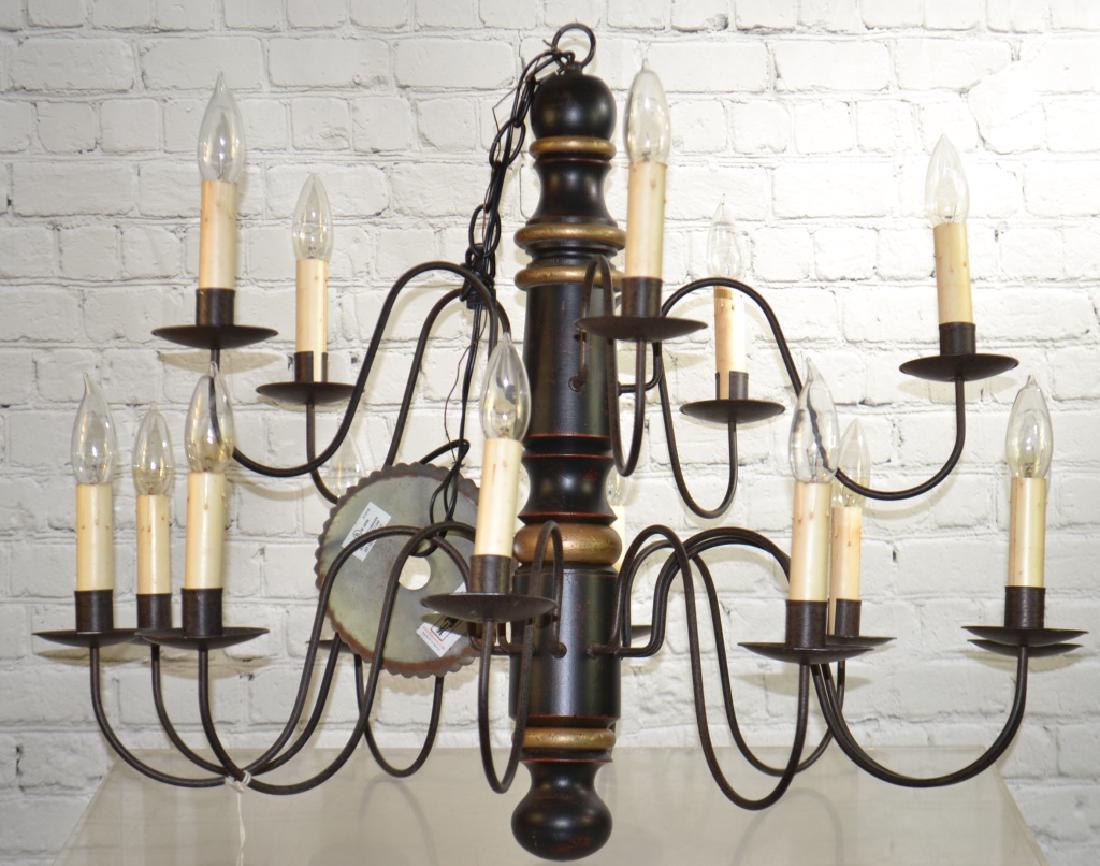 Folk Art Chandelier (1 of 1)