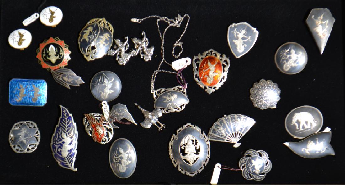 Sterling Damascene Siam Jewelry Collection (1 of 1)