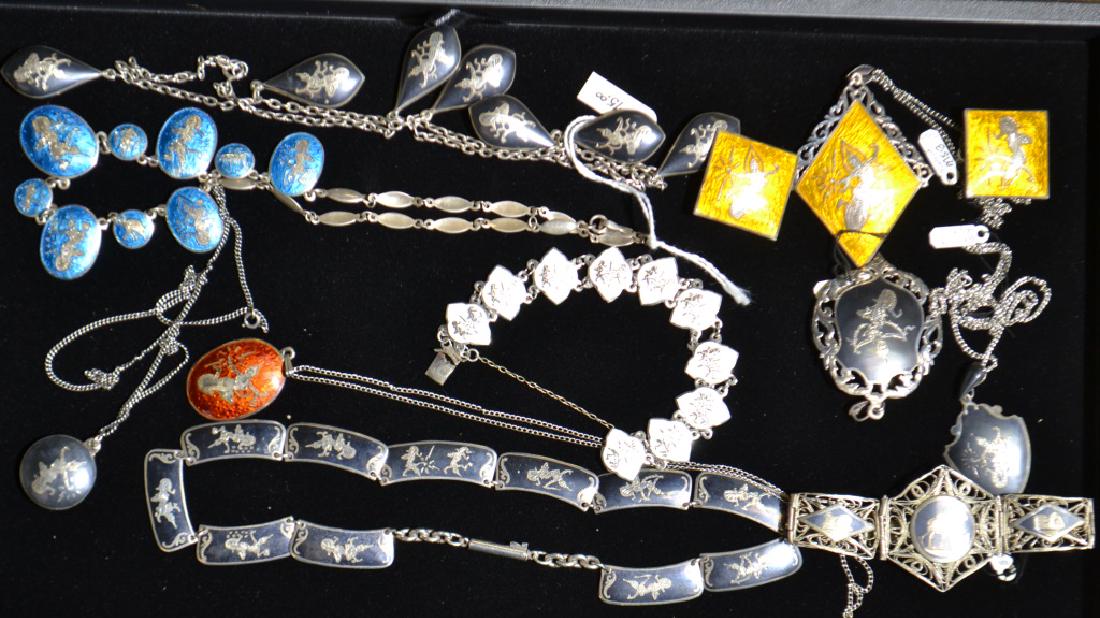Damascene Siam Sterling Necklaces and Bracelets (1 of 1)