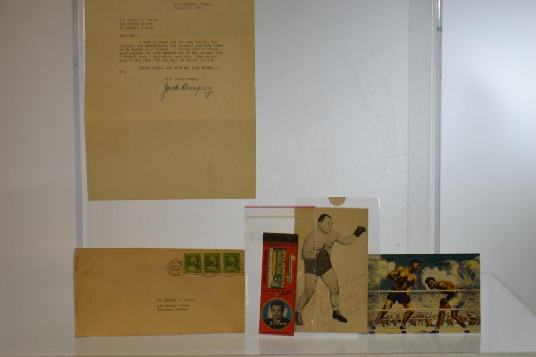 Jack Dempsey Autographs and More (1 of 4)