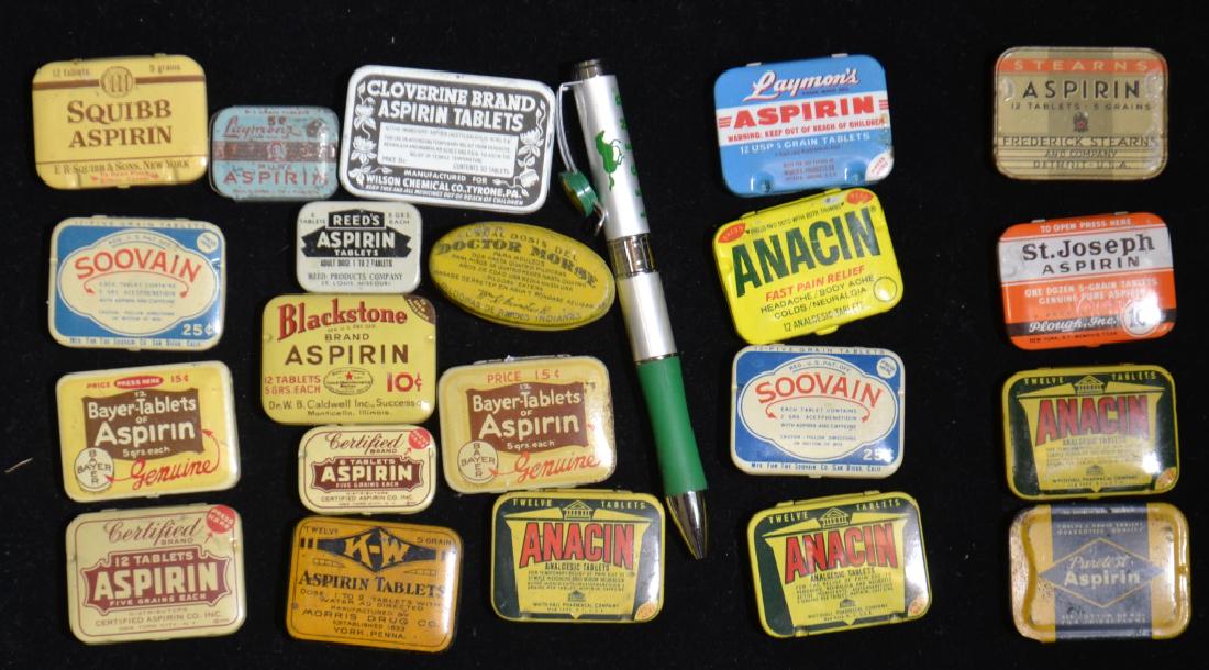 Grouping of Vintage Pocket Tins (1 of 1)