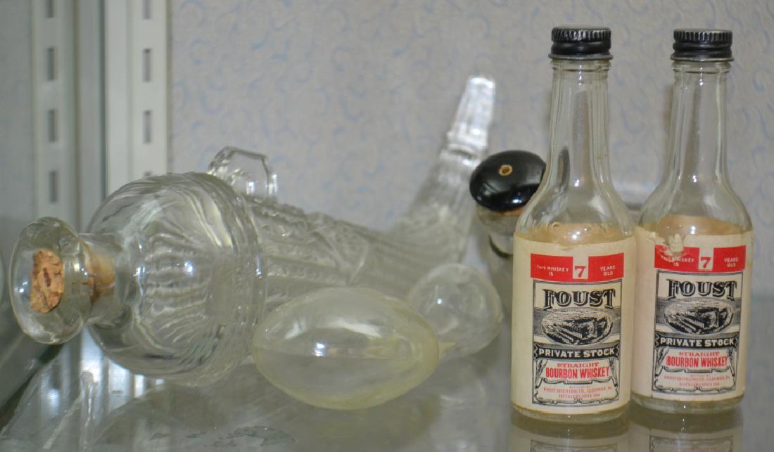 "Foust" and Other Liquor Bottles (1 of 1)