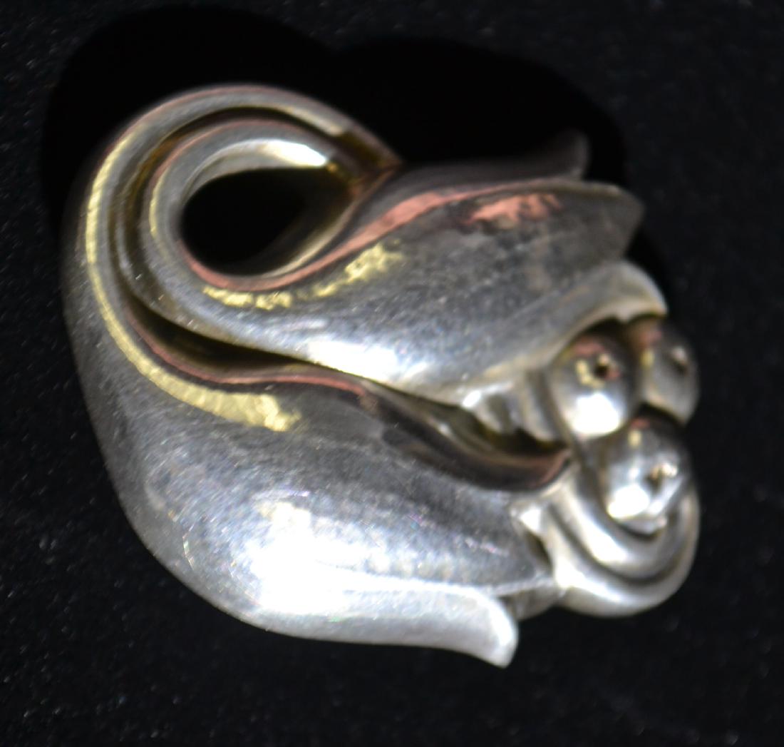 Georg Jensen Tulip Pin (1 of 1)