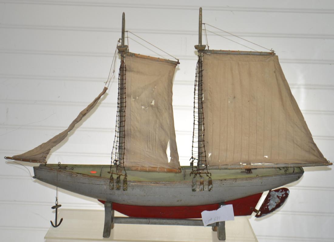 19th Century Pond Boat (1 of 4)