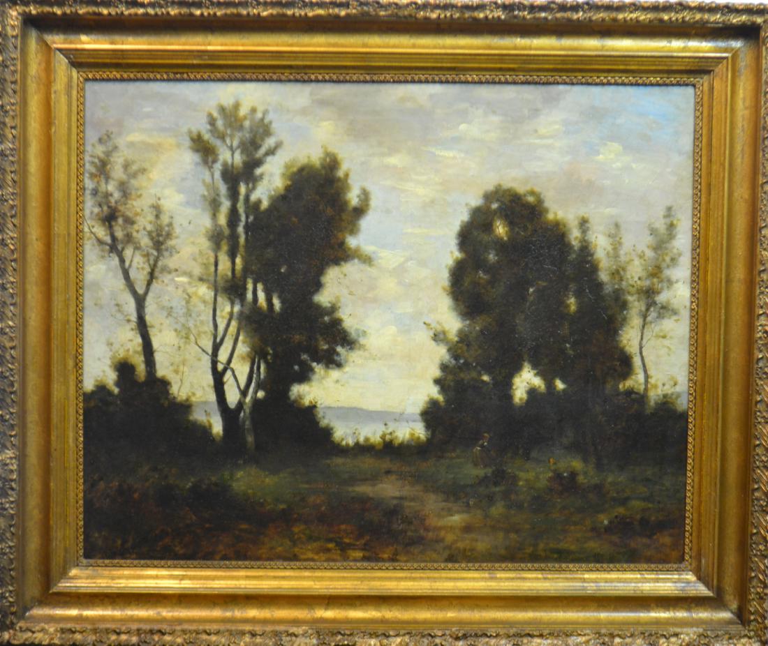 19thC English Ocean View Oil on Canvas (1 of 2)