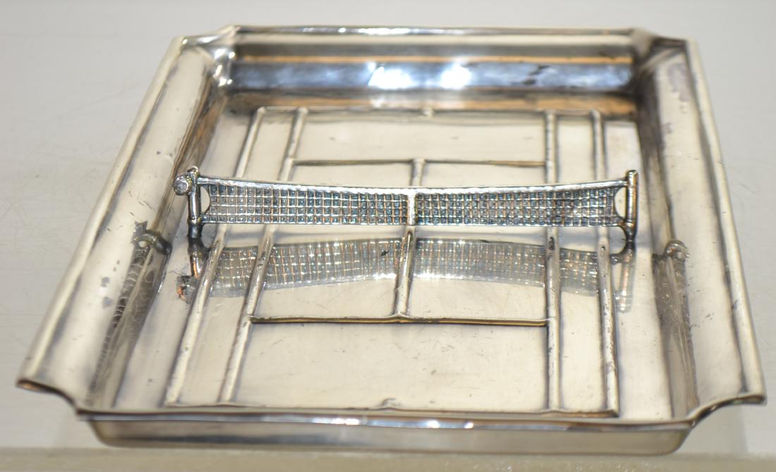 Silver Plate Tennis Court Tray (1 of 4)