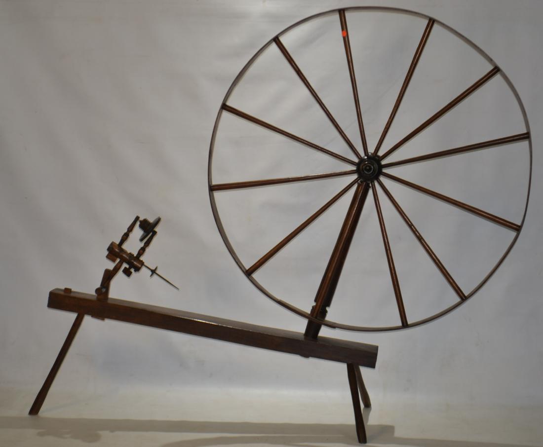19th Century Spinning Wheel (1 of 2)