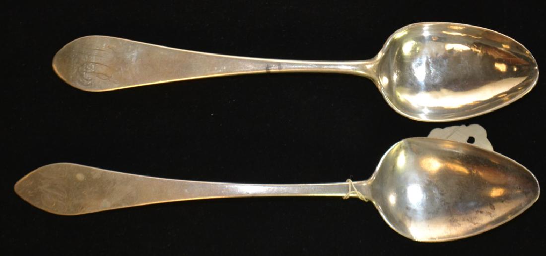 Two Silver Soup Spoons (1 of 4)