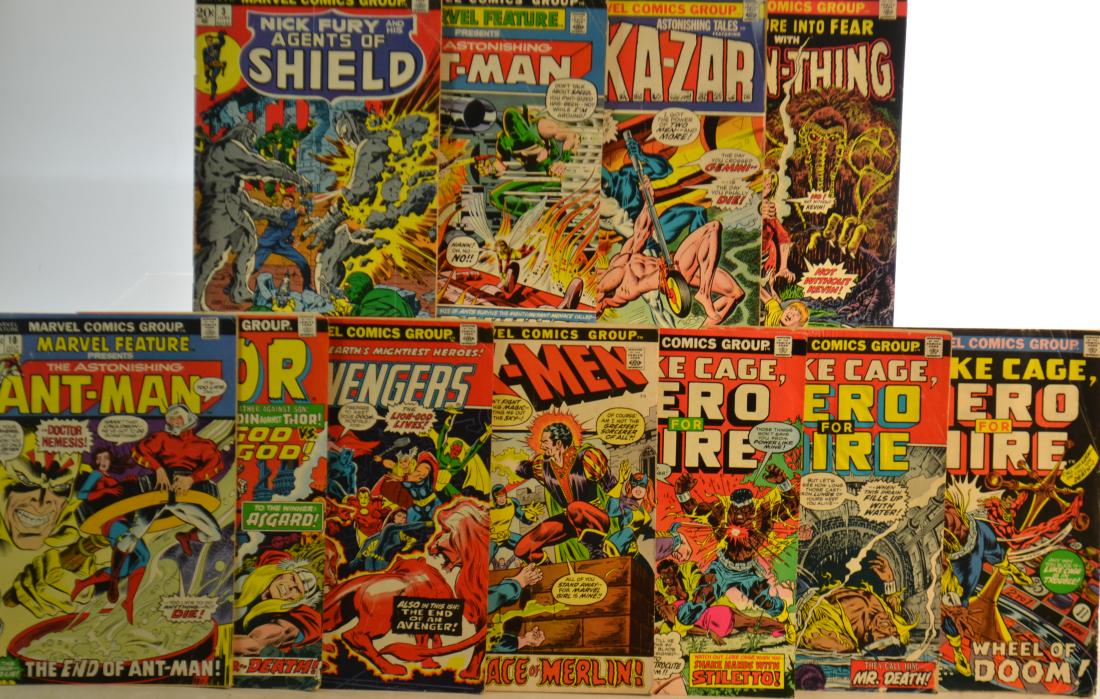 Twelve Marvel 20 Cent Super Hero Comics (1 of 1)