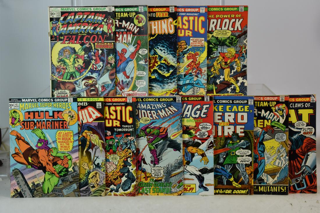 Twelve Marvel 20 Cent Super Hero Comics (1 of 1)