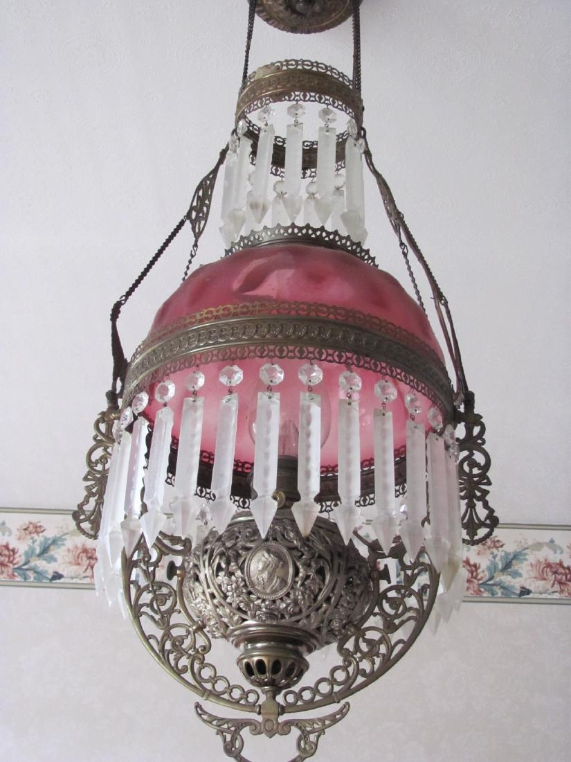 Antique Victorian Chandelier c. 1860 (1 of 5)