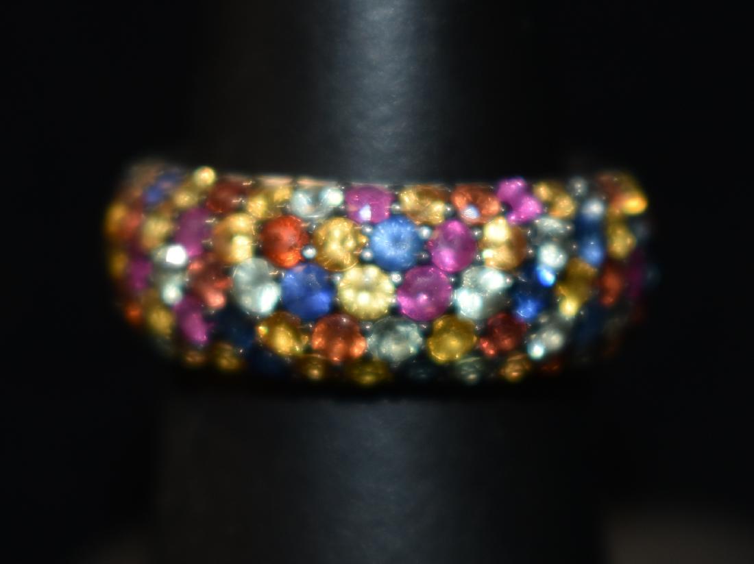 "Effy Splash" Multi Colored Sapphire Ring (1 of 2)