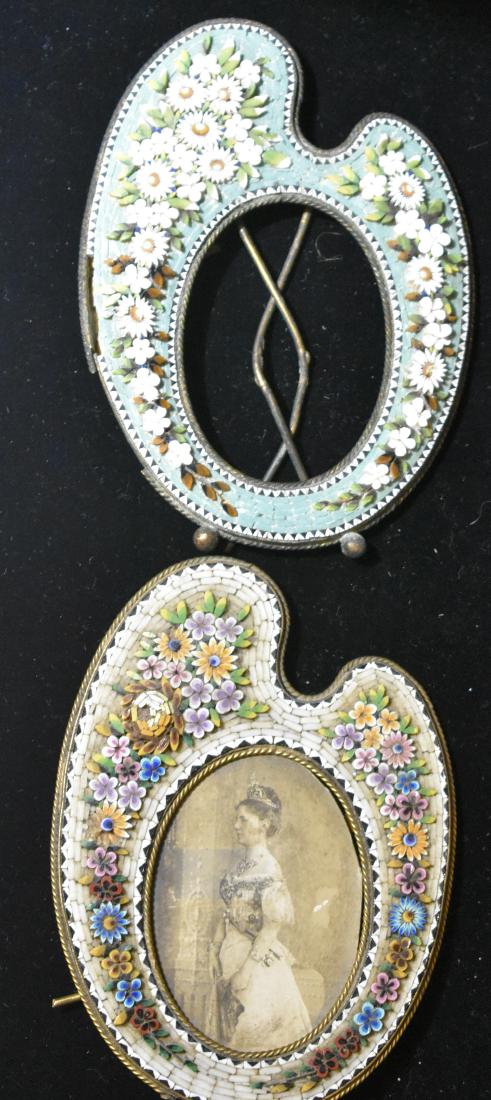 Two Italian Micro Mosaic Frames (1 of 3)