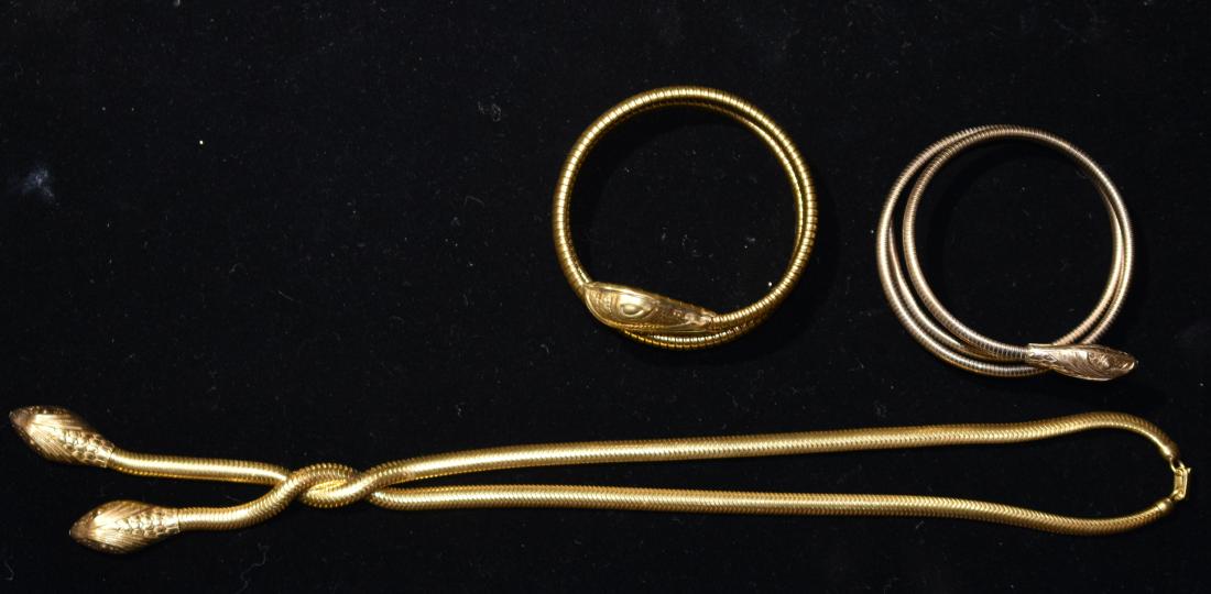 Vintage Snake Jewelry Grouping (1 of 3)