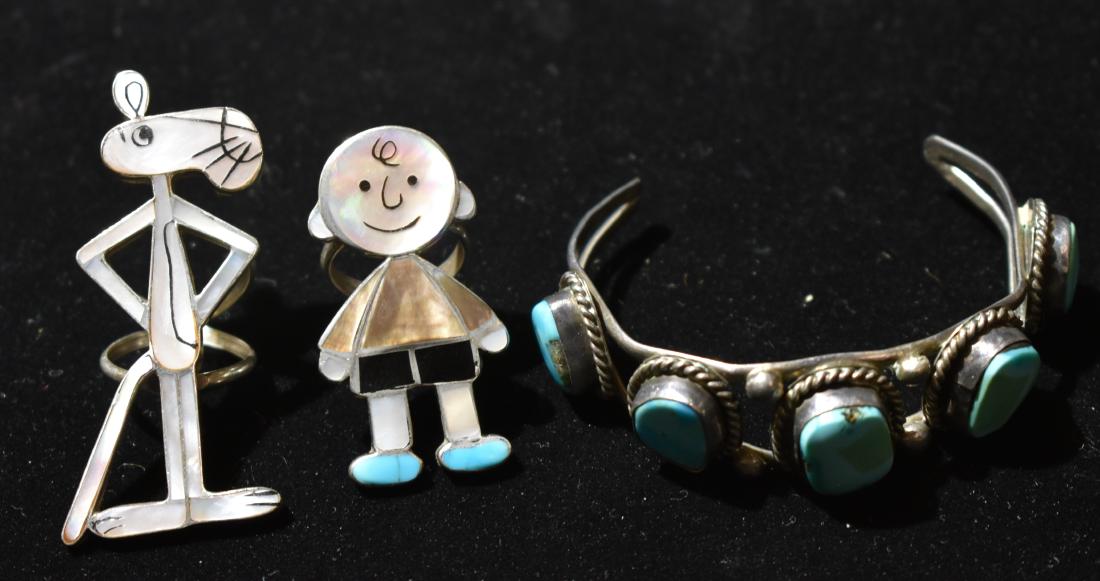 Inlaid Native Sterling Jewelry (1 of 1)