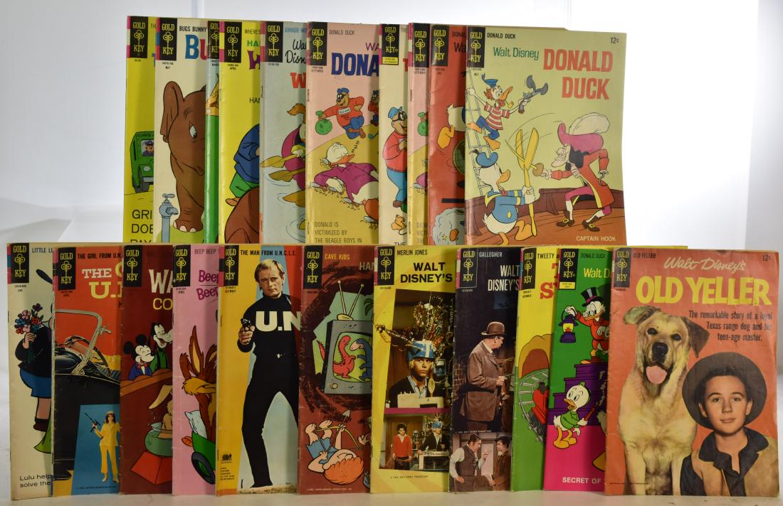 Twenty One Gold Key 12 & 15 Cent Comics (1 of 1)