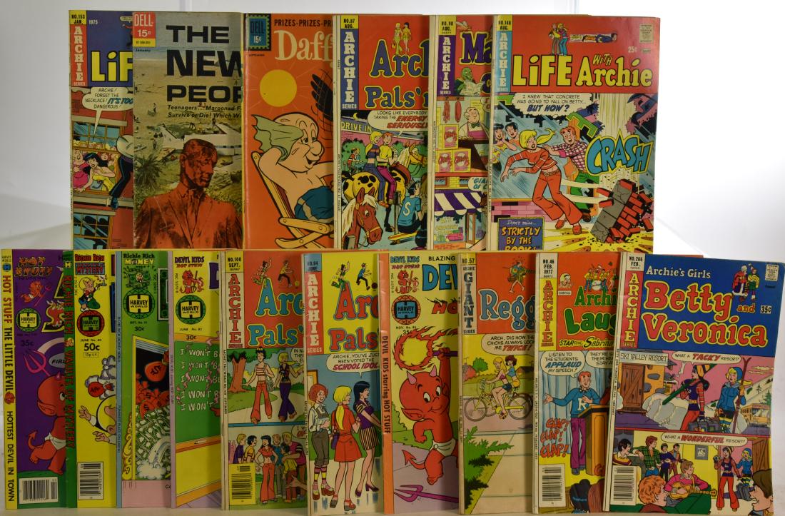 Sixteen Vintage Comics (1 of 1)