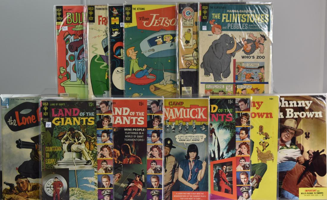 Twelve Vintage Dell and Gold Key Comics (1 of 1)