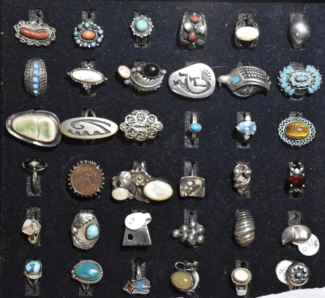 36 Silver Rings (1 of 1)