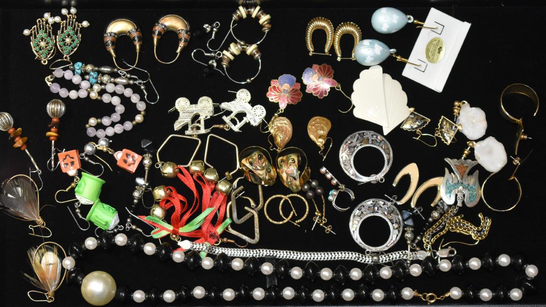 Collection of Costume Jewelry (Some Sterling) (1 of 1)