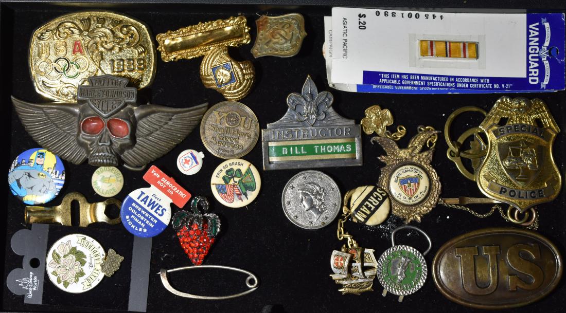 Badges, Buckles and Pins (1 of 1)