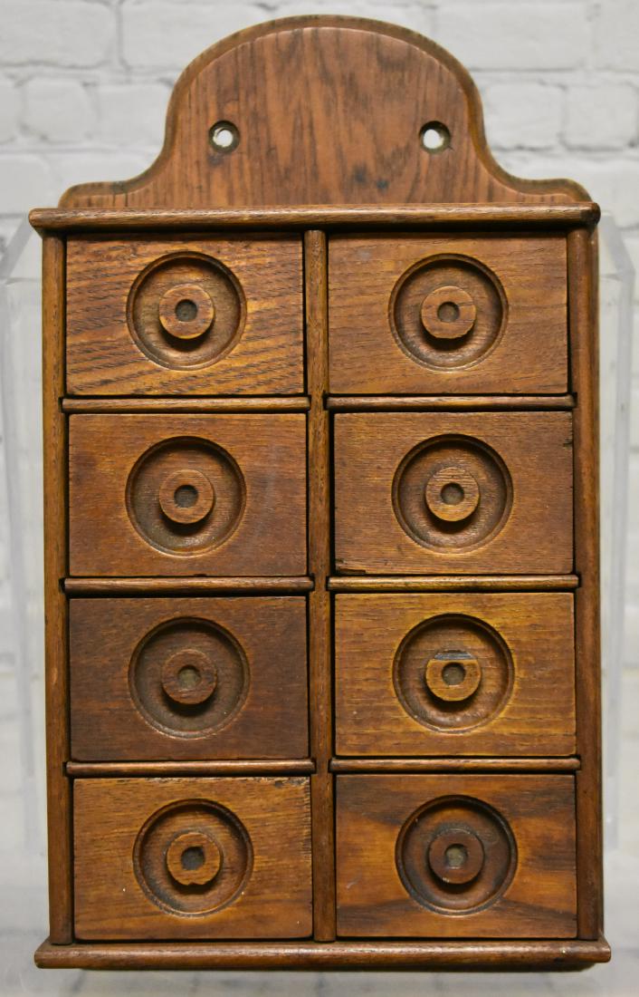 19th Century Hanging Apothecary Cabinet (1 of 1)
