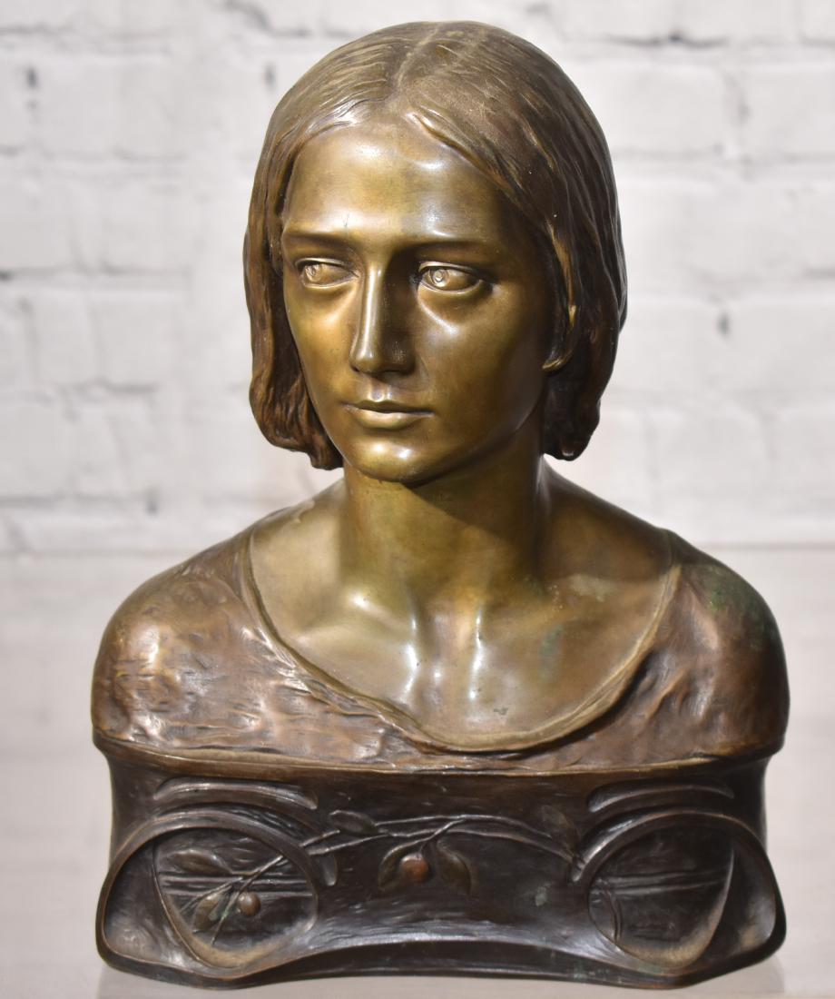 Bronze Bust of a Woman by Peter Tereszczuk (1 of 4)