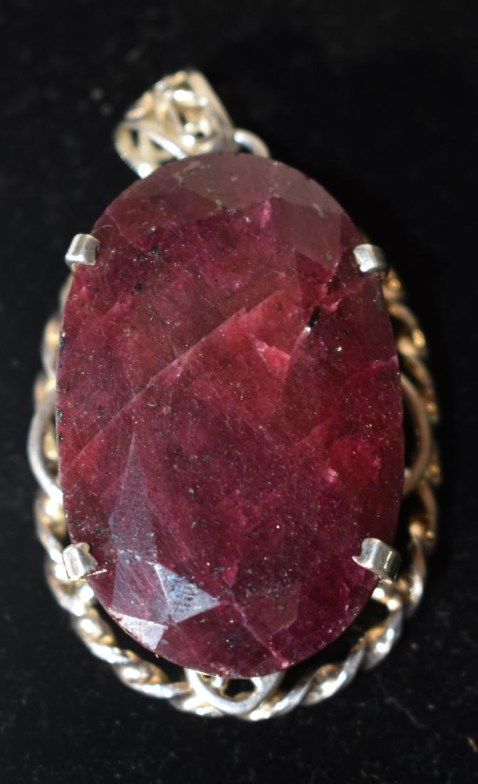 "GLA " Certified 150 Carat Ruby Pendant (1 of 2)